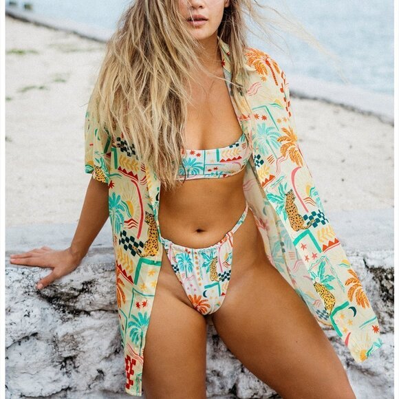 Skatie 'Chase' Button Down in MOZAMBIQUE - Picture 3 of 9